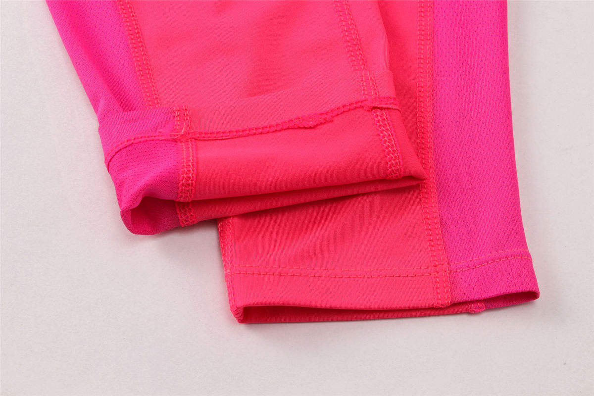 2021 hot sale solid hot pink color leggings work out leggings yoga pants