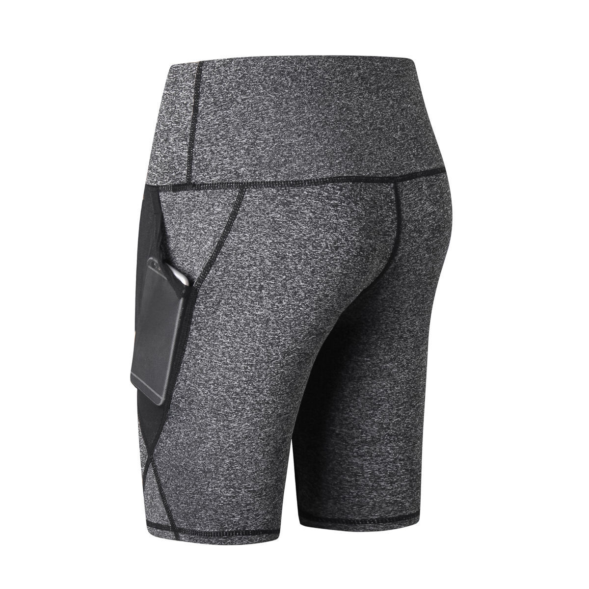 Hot sale custom gym sports wear high waist yoga pants workout shorts high quality quick dry