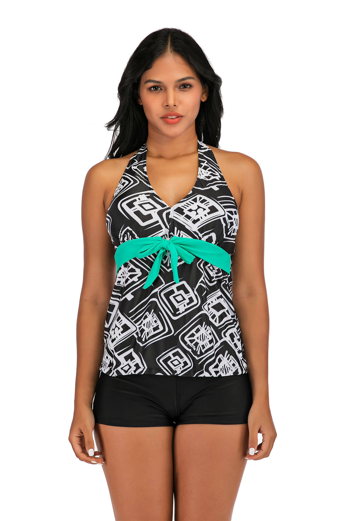 Wholesale 2022 two-piece printed swimsuit beach wear